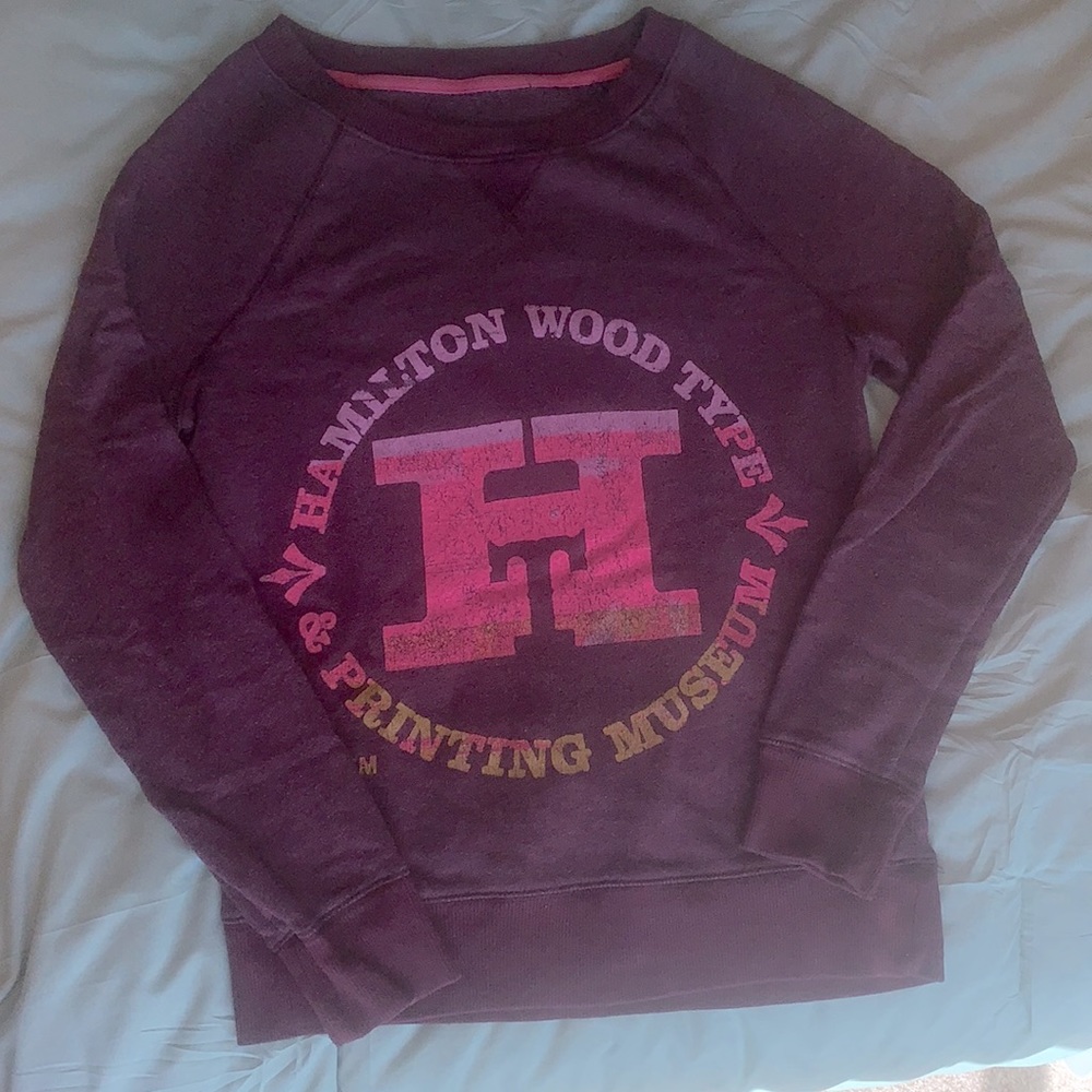 Burgundy sweater